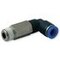 Raccord polymère coudé fileté long mâle BSP 3/8 x Ø8
